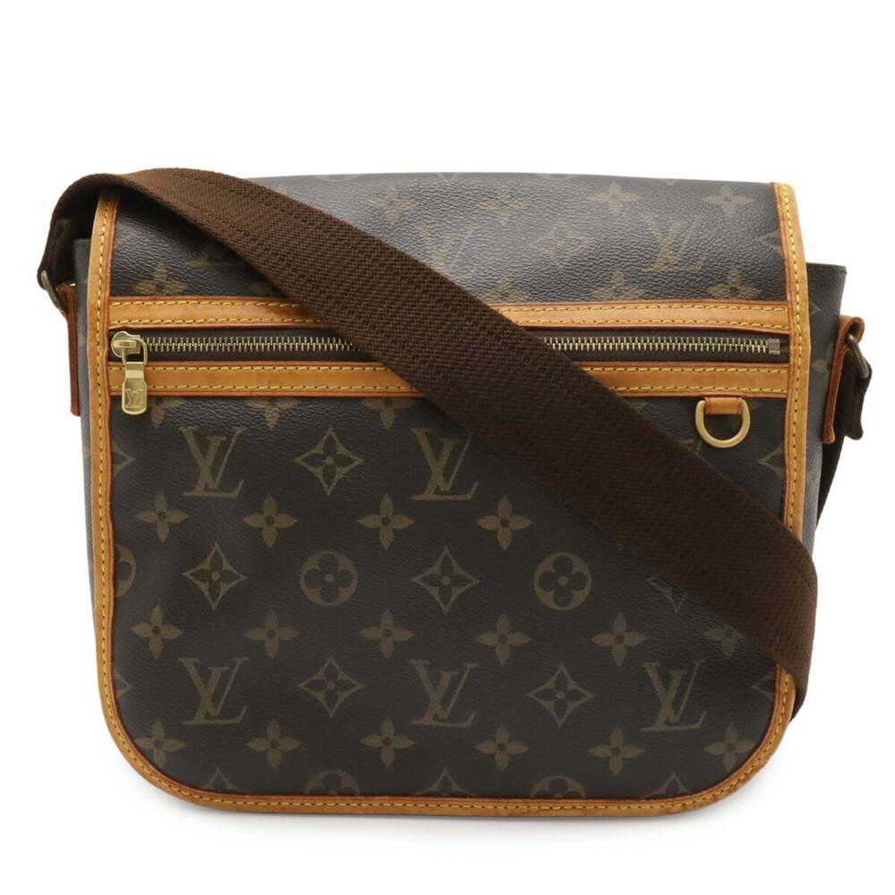 LOUIS VUITTON Authentic Brown Monogram Shoulder Bag - Picture 2 of 10